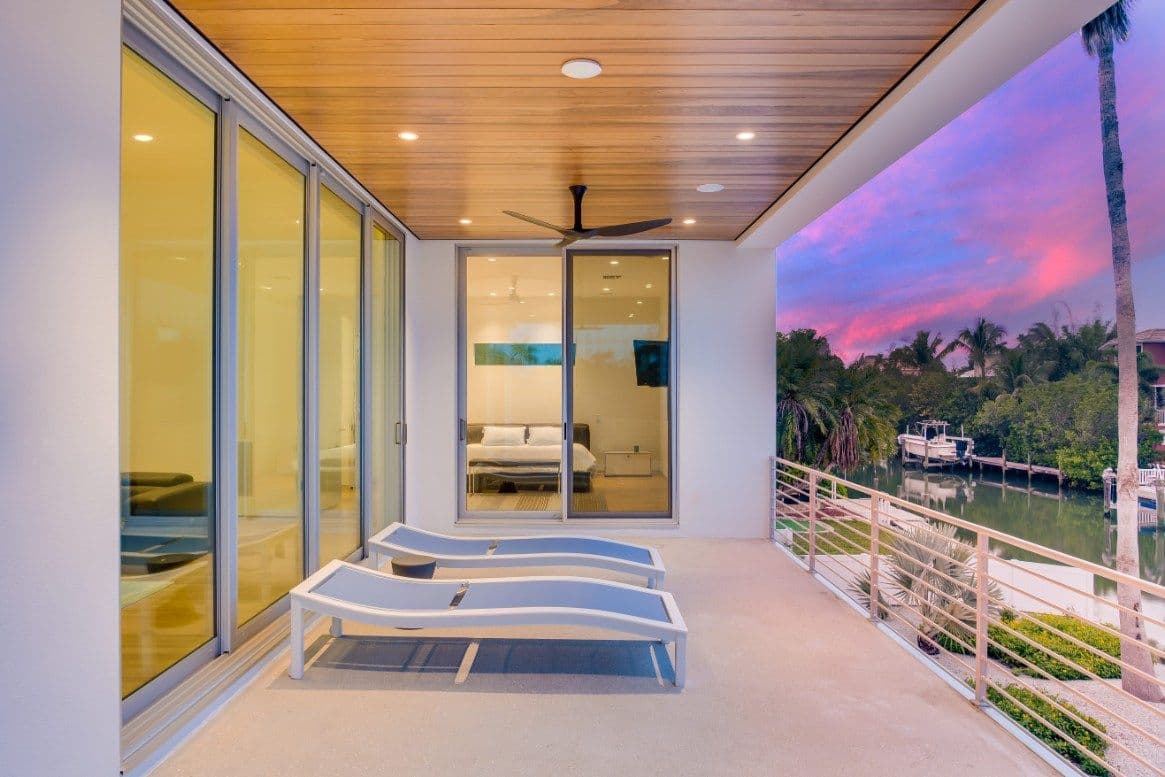 PGT sliding glass door patio