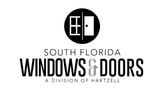 South Florida Windows & Doors Logo (black text)